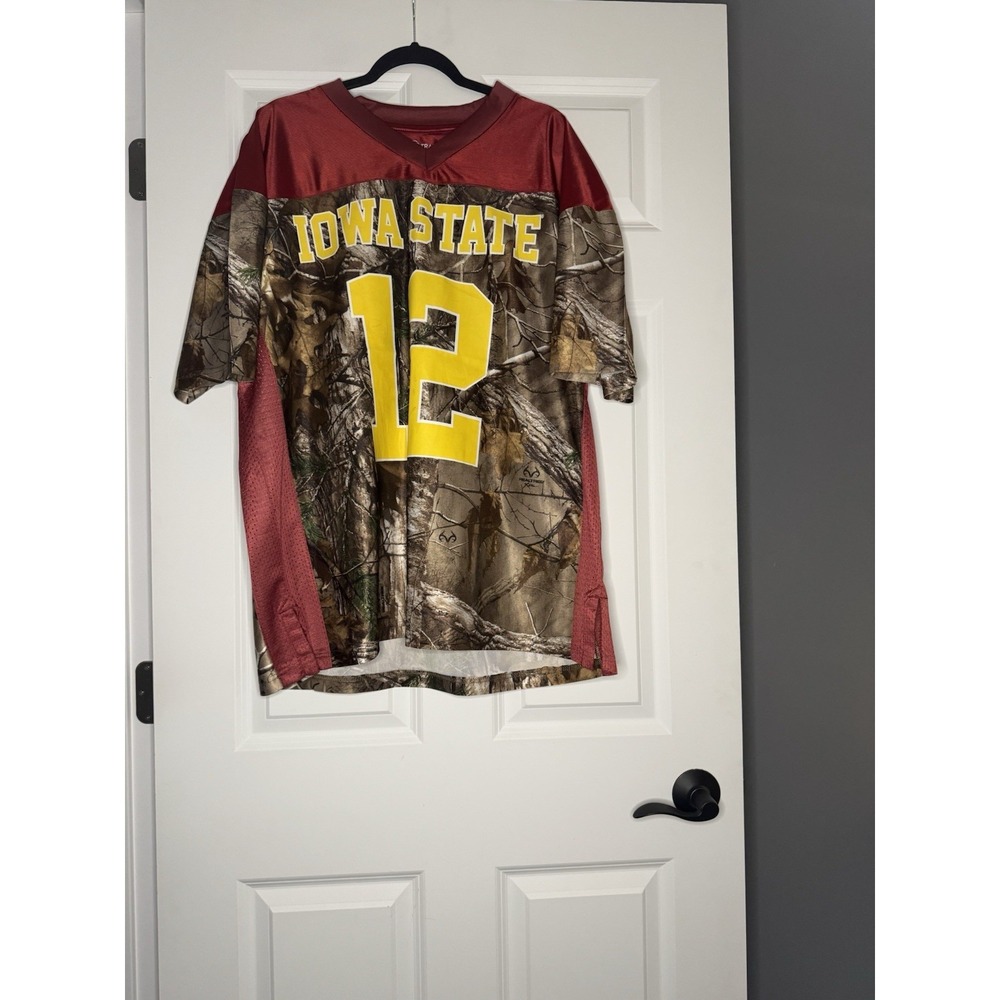 Real Tree Iowa State Cyclones Jersey Size Xxl Multi Camouflage College Sports